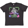 thumbnail image 3 of Inktastic Palm Bay Florida Cute Swimming Manatee Youth T-Shirt, 3 of 5