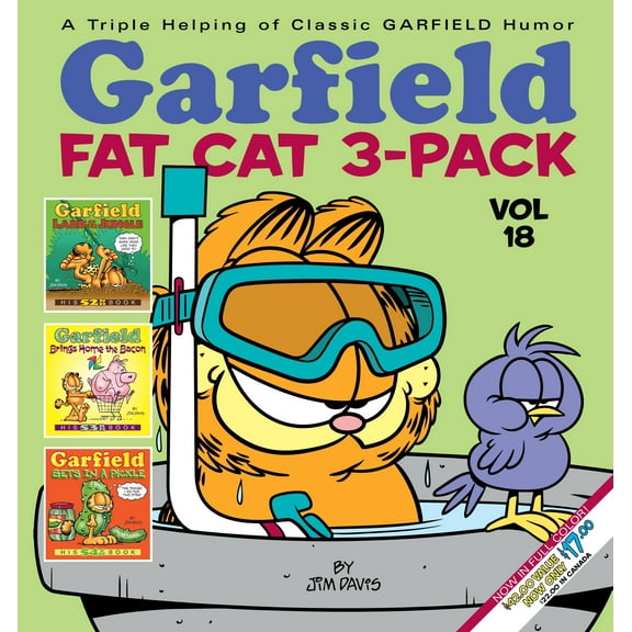 Garfield Garfield Fat Cat 3-Pack, Volume 18, (Paperback)