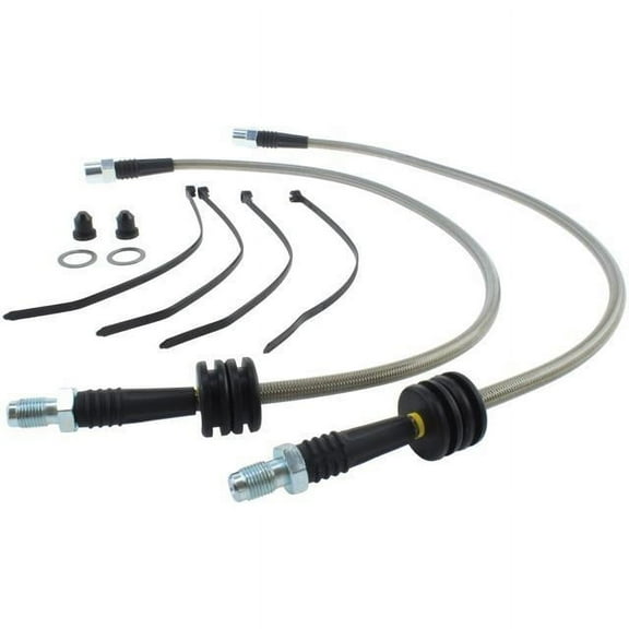StopTech Stainless Steel Braided Brake Hose Kit 950.34013 Fits select: 2007-2012 BMW 328, 2006 BMW 325