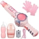 thumbnail image 1 of Bubble Machine for Kids Fully Automatic Bubble Maker 1Pcs Pink Plastic, 1 of 5