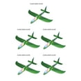 thumbnail image 1 of QualitChoice Modèle d'Avion Lumineux, Jouet Avion Compact, Planeur, Résistance à l'Usure, Fournitures pour Enfants, Type 3, 5 Pcs, 1 of 6