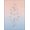 Pink Blue, Pattern 20, variant on ODIKA 8'x10' Washable Area Rug Non-Shedding, Easy Care, Gradient Fish Scale Ombre Seashell Border Mermaid Flowing Dynamic for King Size Bedroom Under Bed, Master Suite
