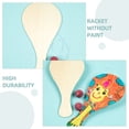 thumbnail image 4 of icolorfuled 8Pcs Classic Paddleball Game Toy for Kids and Crafting Lovers, 4 of 5