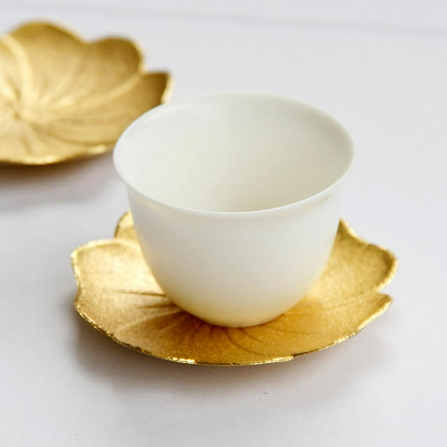 Copper Coaster Saucer Heat Resistant Drink Pads for Kitchen Housewarming Tabltop
