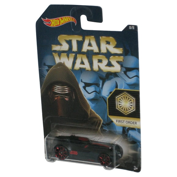 Star Wars Hot Wheels (2015) First Order Ettorium Kylo Ren Toy Car 8/8 - (Minor Shelf Wear)