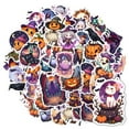 thumbnail image 3 of 35pcs-50pcs Charming Stationery Stickers Funny Witch Stickers Halloween Kids Stickers for Luggage Phone Laptop, 3 of 9