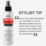 Thermal Heat Protector Hair Spray Detangles Hair, Enhances shine, Eliminates Frizz, Protects Hair from High Heat, Ease on Styling, Prevents Split Ends, Replenishes Hair Nutrients Heat Activated Spray