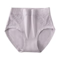 thumbnail image 3 of HVOBTTY Women's Cotton High Waist Briefs Shorts Soft Elastic Breathable Flexible For Daily Sport Training Panties, 3 of 5