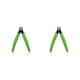 thumbnail image 3 of Kenally Alicates diagonales para pelar cables, alicates para romper, fabricación de joyas, bricolaje, reparación de acero al carbono, pinza Verde 2Conjunto, 3 of 6