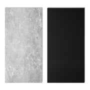 Art3d 24x12 12Pcs Click-Lock Luxury Vinyl Flooring Tile, Interlocking Waterproof SPC Rigid Core Marble Flooring Tile,24 Sq.ft,Gray Marble