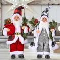 thumbnail image 6 of ZPAQI Christmas Santa Figurines Hand Crafted Santa Claus Standing Sitting for Doll Dec, 6 of 20
