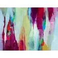 thumbnail image 2 of Loreth, Lanie 32x25 White Modern Wood Framed Museum Art Print Titled - Ribbons of Color, 2 of 4