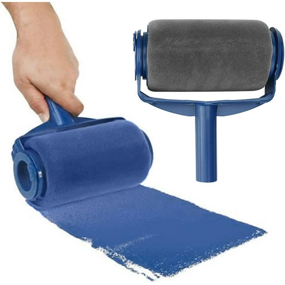 Refillable Paint Roller, DIY Home Wall Decorate Runner, Ceiling Paint Roller No Drip Kit Roller Paint Brush for Painting Ceilings Walls(8.07x6.3 Inch)