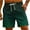 Green#1, variant on cocolona Mens Summer Vacation Beach Shorts Fashion Casual Loose Gradient Color Board Shorts Swim Trunks for Men