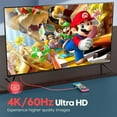 thumbnail image 5 of MYKOMI Portable Switch Dock USB Type C to HDMI Conversion Cable for TV Docking Mode Compatible with Nintendo Switch, Steam Deck, Samsung Dex Station S21/S20/Note20/TabS7 4K for Travel, 5 of 6