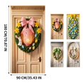 thumbnail image 3 of Rideau de Porte de Pâques Article Suspendu Festif Adapté pour une Utilisation Intérieure et Extérieure pour les Fêtes, 3 of 5