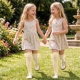 thumbnail image 4 of Jalioing Big Girls Thigh High Stockings Cute Cable Knit Bowknot Long Tube Socks Kids Girls Dress Socks 3-12 Years, 4 of 6