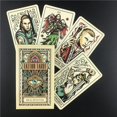 thumbnail image 1 of Cartas de Tarot versión en inglés, activaciones de Geometría Sagrada, baraja de oráculo, juego de mesa de Tarot, diversión familiar para interiores, nuevo qym unisex, 1 of 2