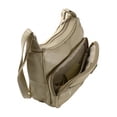 thumbnail image 4 of Women's Leather Organizer Purse Shoulder Bag Multiple Pockets Cross Body Handbag, 4 of 7