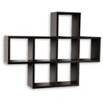 thumbnail image 1 of Cubby Laminated Veneer Shelving Unit, Black, 1 of 1