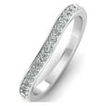 thumbnail image 3 of 3/8ctw Diamond Wedding Band in 10k White Gold, 3 of 5