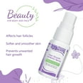 thumbnail image 2 of Hair Inhibitor for Face, Permanent Hair Growth Inhibitor Non-Irritating Stop Hair Growth for Body, Bikini, Arm, Armpit, Leg, Slows Hair Regrowth Lavender Flavor-20ml/0.7Fl.oz, 2 of 8