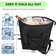 thumbnail image 4 of Tirrinia Camping Cooler Bag Insulated, Shoulder Strap and Bottle Opener 20 Cans Portable Ice Chest, 4 of 8