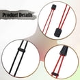 thumbnail image 5 of Almencla Fitness Bar Home Gym Exercise Bar Comfortable Grip Non Slip Handle Ergonomic Red, 5 of 5