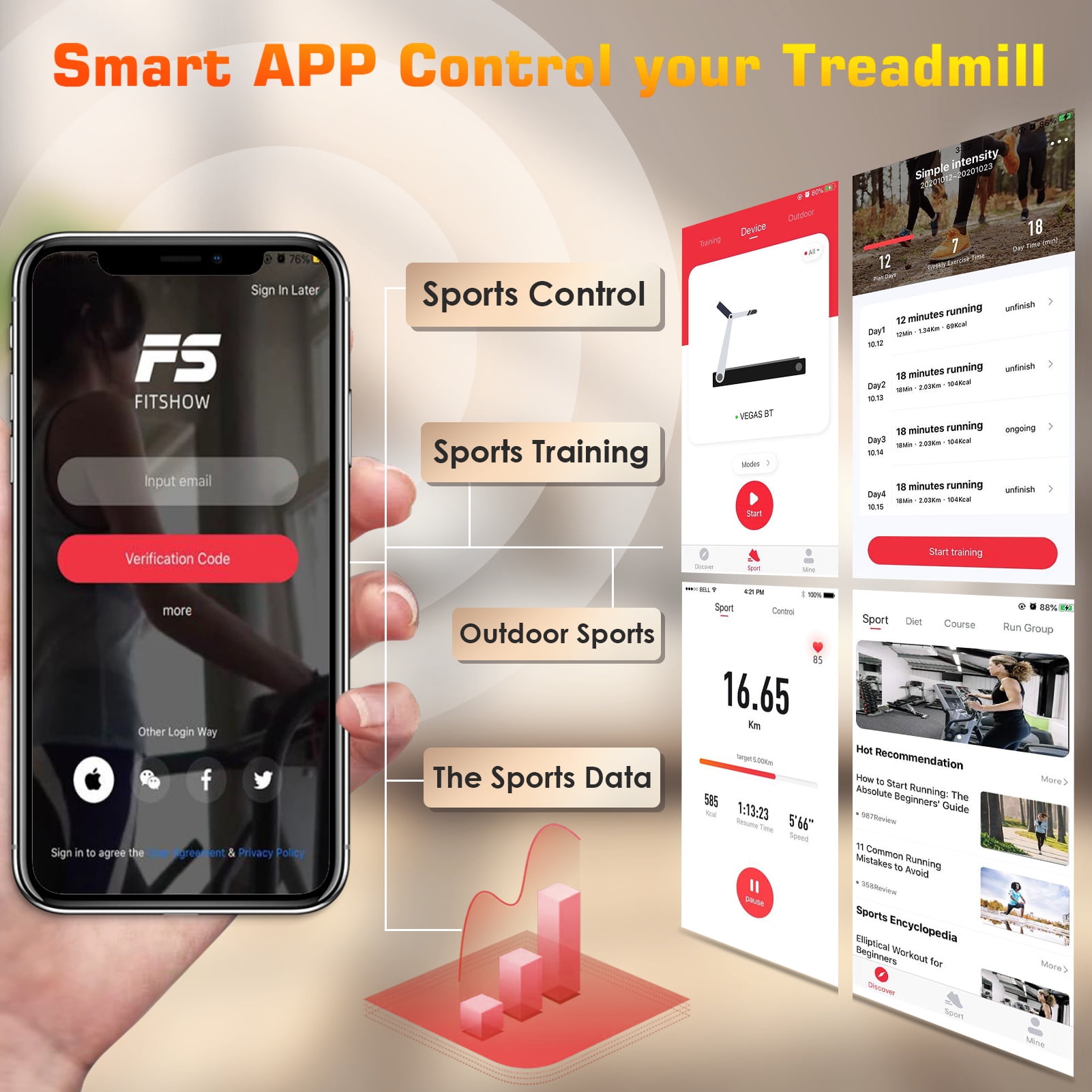 Walking Pad Treadmill with LED Display, Under Desk Treadmill with APP & Remote Control, Portable Mini Treadmill for Home/Office, Max 300lbs Weight Capacity & Installation-Free