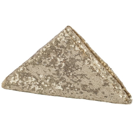 

Glitz Sequin Napkin Sequin on Taffeta base Approx. 20 x20 square Edge: Serge - Champagne 1 Piece