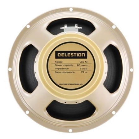Celestion America  G12M-65 Creamback 12 In. 65W 8 Ohm Guitar Loudspeaker
