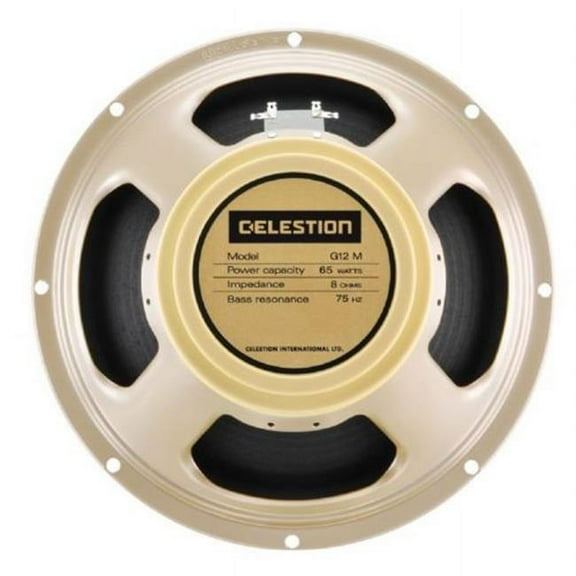 Celestion America  G12M-65 Creamback 12 In. 65W 8 Ohm Guitar Loudspeaker