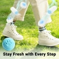 thumbnail image 5 of LA BELLEFEE Baby Powder Scented Air Freshener Balls, 8-Pack | Helps Keep Closets, Nursery & Cars Smelling Fresh, Long Lasting, Gentle Fragrance, 5 of 7
