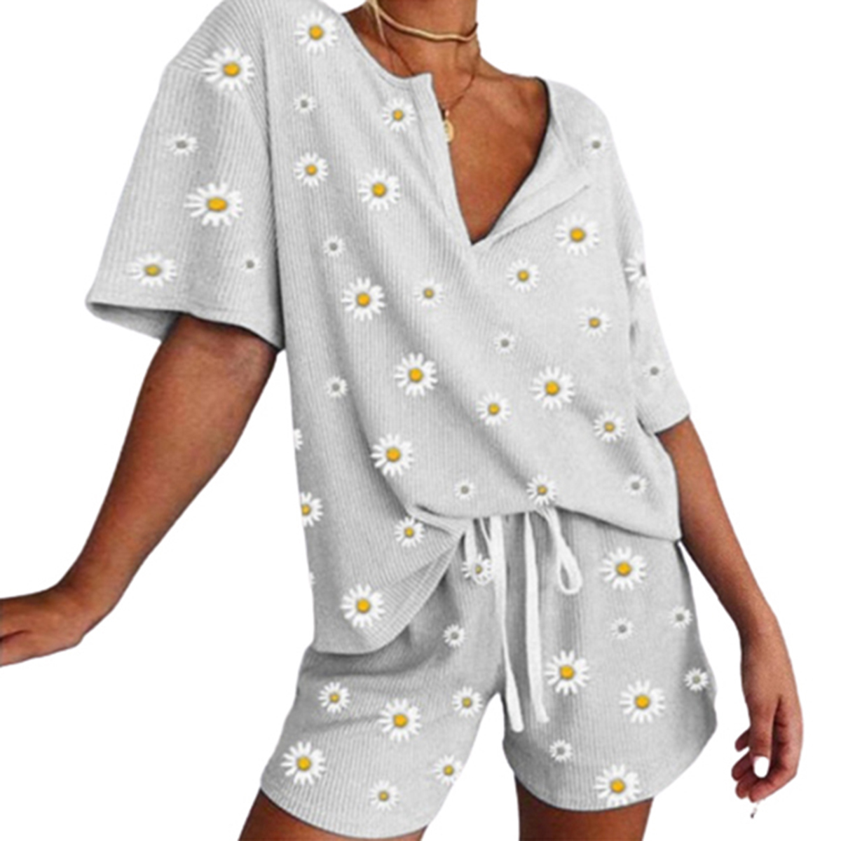 Daisy print pajamas Clearance