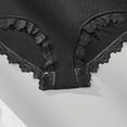 thumbnail image 4 of QQAMB Briefs for Womens Plus Size High Waist Lace Hollow Out Underwear Cotton Panty See Through Panties Underpant, 4 of 4