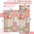 thumbnail image 5 of Pioneer Flower Floral Print Pattern Toddler Nap Mats for Kids Preschool,Sleeping Mat Bag or Kids,Toddler Sleeping Bag,Toddler Nap Mat or Daycare, 5 of 6