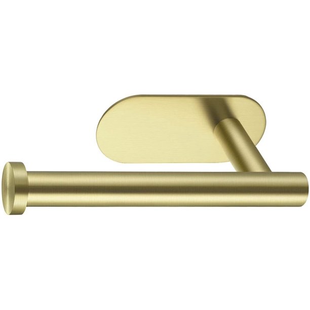 VirgilSon Toilet Roll Holder Wall Mounted, 3M Self Adhesive Toilet Roll Holder SUS 304 Stainless