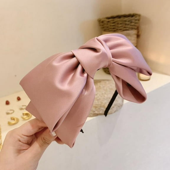 South Temperament Bow Headband - Cute Advanced Design for Women Fine Pressure Hair Accessories Super Fairy Style for Stylish