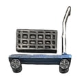 thumbnail image 4 of Xuanheng 1/64 Miniature Hand Truck Auto Shop Mini Push Cart Dolly Scene Display Model Blue, 4 of 8