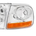 thumbnail image 3 of AKKON - For 1997-2003 Ford Expedition | F-150 | F-250 Lightduty Headlights Headlamps + Signal Lights Combo Set, 3 of 5