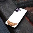 thumbnail image 4 of WIRESTER Shockproof Soft Rubber Cover Case for Apple iPhone 17 6.3" 2025, Animal Fawn Apple Head Chihuahua Dog, 4 of 5