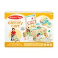 thumbnail image 4 of Melissa & Doug Wooden Shape Sorting Grocery Cart Push Toy and Puzzles (16 Pieces), 4 of 10