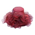 thumbnail image 1 of Sombrero de sol elegante Sonducket mujer Ala ancha rojo, 1 of 6
