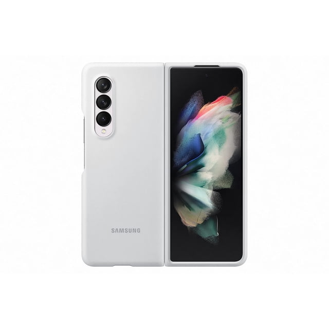 Funda de Silicona Blanca para Samsung Galaxy Z Fold3