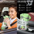 thumbnail image 5 of 30 Oz Tumbler Cactus Green Tumbler with Lid and Straw, Birthday Gift Cup for Friend Women Men Coffee Travel Mug Thanksgiving Day Halloween Christmas Gift Water Bottle, 5 of 7