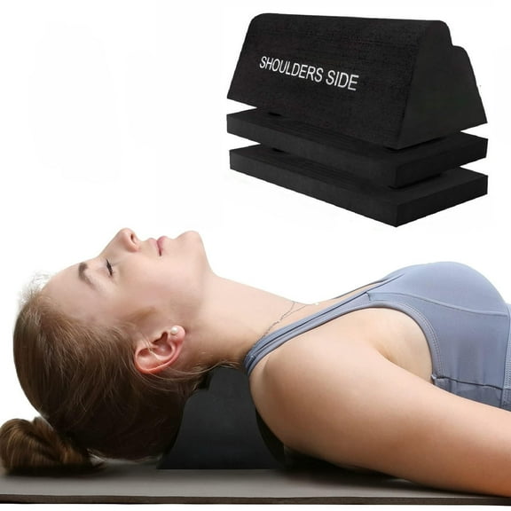Neck and Shoulder Relaxer, Neck Stretcher Chiropractic Pillows for Pain Relief, Cervical Traction Device for Cervical Spine Alignment，FSA/HSA Eligible