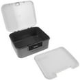 thumbnail image 1 of VERDANVERSE Plastic Lock Box For Secure Locking And Multipurpose Use At Home Office 1Pack Dark Grey ABS, 1 of 8