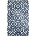 thumbnail image 2 of Safavieh Dip Dye Lairos Distressed Wool Area Rug, Navy/Ivory, 3' x 5', 2 of 11