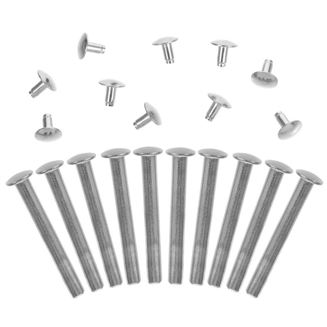 AURARMLET 10 Ensembles de Rivets et Écrous pour Ventilateur Pliant Kit de Réparation pour Projets de Bricolage