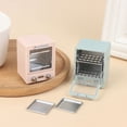 thumbnail image 3 of Dollhouse Mini Vertical Oven Microwave Kitchen Baking Dish Model Doll Decor, 3 of 13
